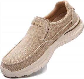 img 4 attached to 👟 JAMONWU Lightweight Men's Walking Driving Sneakers in Loafers & Slip-Ons