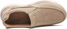 img 1 attached to 👟 JAMONWU Lightweight Men's Walking Driving Sneakers in Loafers & Slip-Ons