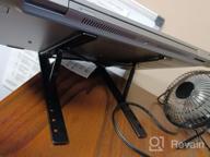 img 1 attached to Adjustable Portable Laptop Stand By Boyata - Aluminum Foldable Laptop Riser With 6 Height Levels For MacBook, Dell Latitude, And 10-15.6 Inch Laptops review by Raymond Vogel