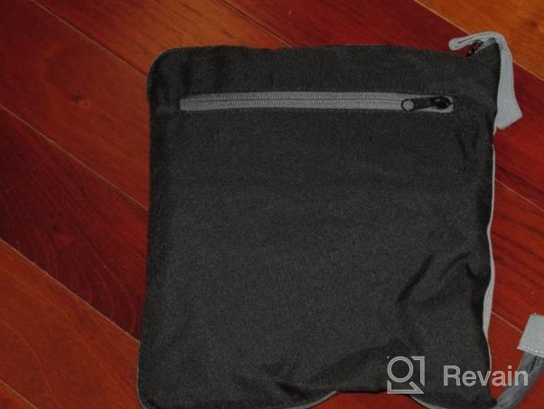 img 1 attached to Large 65L Travel Duffel Bag With Shoe Compartment - Dark Grey - Ideal For Men And Women - Oversized Weekend Bag And Carry-On Luggage By CANWAY review by David Gagnon
