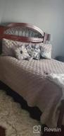 img 1 attached to King Size All Seasons White Quilt Set - Exclusivo Mezcla Bedspread/Bedding Coverlet With 2 Pillow Shams, Lightweight & Soft review by Erin Riley