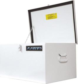 img 1 attached to 🔒 White Lund 88024T 24-Inch Steel Job Site Box: Durable 16-Gauge Construction