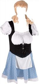 img 3 attached to Funny Male Oktoberfest Costume - Bavarian Beer Guy Halloween Dress With Big Chest