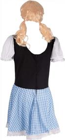 img 2 attached to Funny Male Oktoberfest Costume - Bavarian Beer Guy Halloween Dress With Big Chest