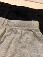 img 1 attached to Kid Nation Unisex Heather Charcoal Girls' Clothing for Leggings review by Tammy Chavez