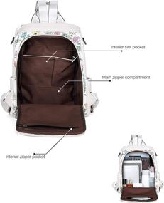 img 1 attached to 🎒 BROMEN Anti-Theft Fashion Backpack with Shoulder Contrast for Women: Handbags, Wallets & More!