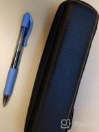 img 1 attached to Secure And Stylish: KUUQA EVA Hard Shell Pencil Case For Fountain And Touch Pens review by Michael Bressler