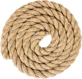 img 4 attached to Twisted Manila Hemp Rope Inch Exterior Accessories