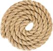 twisted manila hemp rope inch exterior accessories logo