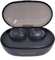 передовые беспроводные наушники gigastone t1 true wireless с bluetooth, микрофоном и водонепроницаемостью ipx5 для активного образа жизни логотип