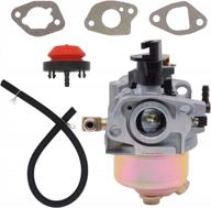 nimtek carburetor for mtd 951-14027a, 751-10638 troy-bilt storm 2410 2420 2620 2690 + gasket & primer bulb logo