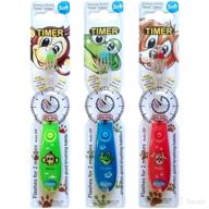 childrens toothbrush flashing timer cutie logo