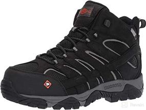 img 1 attached to Merrell Work Men's Moab Vertex Mid Waterproof Comp Toe