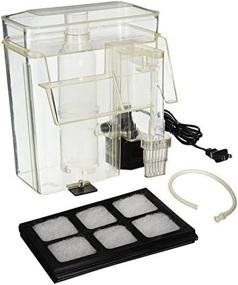 img 1 attached to 🐠 Skilter 250 Power Filter for Aquariums up to 55 Gallons - Compact Size: 8.75 inches x 6.5 inches x 10.75 inches