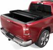 oedro soft tri-fold truck bed tonneau cover compatible with 2009-2023 dodge ram 1500 (inclu. classic & new), fleetside 5.6 ft bed w/o ram box logo