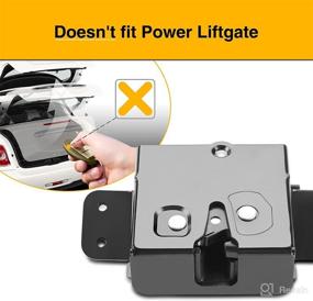 img 3 attached to Premium Tailgate Actuator Compatible Chevrolet