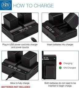 img 1 attached to BM Dual Bay Battery Charger for Canon Vixia HF G50 HF G60 XA40 XA45 XA50 XA55 GX10 HFG20 HF G21 HFG30 HFG40 HFM41 HFM400 HG20 HG21 XA10 XA11 XA15 XA20 XA25 XF400 XF405 - BP809 BP819 BP820 BP827 BP828