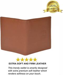 img 3 attached to Leather Credit Wallet Drivers License Men's Accessories at Wallets, Card Cases & Money Organizers