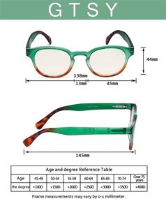 img 3 attached to Reading Glasses Blocking Lightweight Eyeglasses Vision Care via Reading Glasses