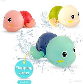 img 3 attached to MARPPY Wind Up Toddlers Swimming Bathtub Baby & Toddler Toys