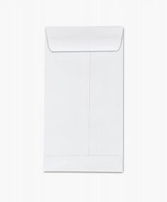 img 1 attached to 500 Pack Of 28Lb White Coin Envelopes - 3 1/2 X 6 1/2 Heavy Duty Paper Envelopes For Small Parts, Cash, And Coins