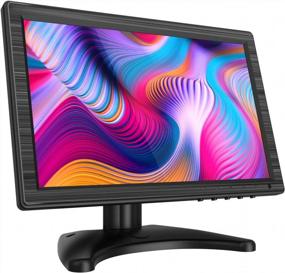 img 4 attached to 🖥️ Portable 10.1" Monitor with 1280X800 Resolution, Anti Glare Screen - Miktver 60Hz