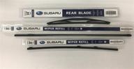 2006-2007 subaru tribeca front & rear windshield wiper blade refill set genuine – replacement blades for optimal visibility logo