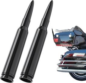 img 4 attached to Tecreddy Motorcycle Antenna Replacement - Fits 1989-2021 Harley Davidson Touring Electra Road Street Glide Trike Ultra Classic CVO