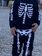 img 1 attached to 🎃 Mud Kingdom Toddler Halloween Skeleton Boys' Clothing Sets: Spooky Style for Your Little One review by Mike Sutton