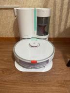 img 1 attached to Robot vacuum cleaner Roborock S7 with self-cleaning base RU, white review by Jnis Zels ᠌