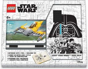 img 3 attached to Lego Star Wars Naboo Starfighter Creativity Set | FSC Certified Journal, Building Toy & Gel Pen | Ages 6+