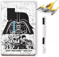 набор для творчества lego star wars naboo starfighter | сертифицированный журнал fsc, строительные игрушки и гелевые ручки | возраст 6+ логотип