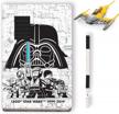 lego star wars naboo starfighter creativity set | fsc certified journal, building toy & gel pen | ages 6+ logo