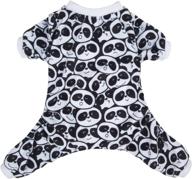 🐼 cutebone cute panda pajamas for small dogs - boy clothes (size p90l) логотип