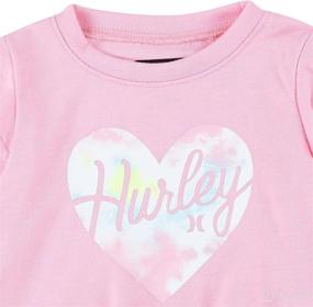 img 2 attached to Леггинсы с рукавами Hurley, комплект из 2 предметов