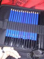 img 1 attached to 35-Piece Sketching Art Set With ADAXI Drawing Pencils, Sketch Book, And Graphite Charcoal Sticks Tool In Zipper Case - Professional Drawing Kit For Adults And Kids, All In One Case With 50 Pages review by Tom Ball