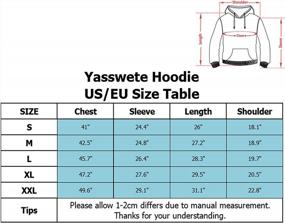 img 1 attached to Unisex 3D Digital Print Hoodies With Pockets For Men And Women
