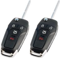 🔑 2013-2016 ford fusion remote key fob shell case (n5f-a08taa) - set of 2 логотип