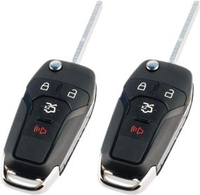 img 3 attached to 🔑 2013-2016 Ford Fusion Remote Key Fob Shell Case (N5F-A08TAA) - Set of 2