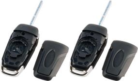 img 1 attached to 🔑 2013-2016 Ford Fusion Remote Key Fob Shell Case (N5F-A08TAA) - Set of 2