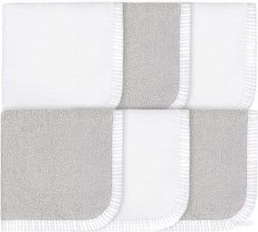 img 3 attached to Gerber Baby 6 Pack Washcloths Lamb