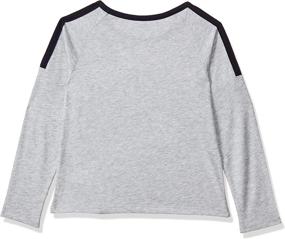 img 2 attached to 👚 Girls' Graphic Heather Tops, Tees & Blouses by Childrens Place