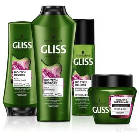 img 1 attached to Gliss Kur Bio Tech Restore Conditioner