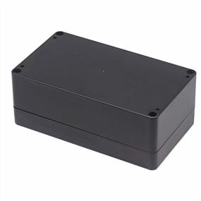 img 2 attached to Zulkit Waterproof Plastic Project Box ABS IP65 Electrical Junction Box Enclosure Black 6.22 X 3.54 X 2.36 Inch (158 X 90 X 60Mm)