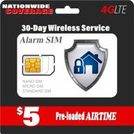 optimize your business and home security with speedtalk mobile's $5 gsm alarm sim card - complimentary 30-day service plan included logo