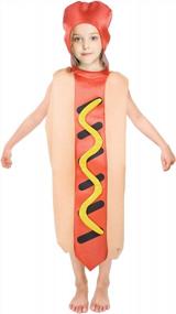 img 4 attached to Kids Toddler Halloween Hot Dog Costume For Fun Cosplay!