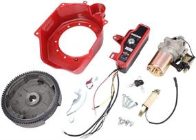 img 4 attached to Revamp Your Vehicle's Ignition: Car Electric Starter Kit for GX160 GX200 Gasoline Generator