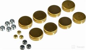 img 1 attached to Dorman 567-001 GM Brass Expansion Plug Kit: 20 Pack - 15 Expansion Plugs & 5 Pipe Plugs for Select Models