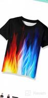 img 1 attached to Neemanndy Teens Boys Girls Shirts: Vibrant 3D Print Graphic Tee with Short Sleeves for Kids 6-16 Years review by Christopher Shavers