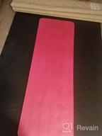 img 1 attached to Large Exercise Mat 7'X5'X7Mm / 6'X4'X7Mm Innhom Workout Mat Gym Flooring For Home Gym Mats Exercise Mats For Home Workout Thick Floor Mat For Fitness Jump Rope Cardio Stretch Plyo Treadmill MMA review by Damon Fuqua